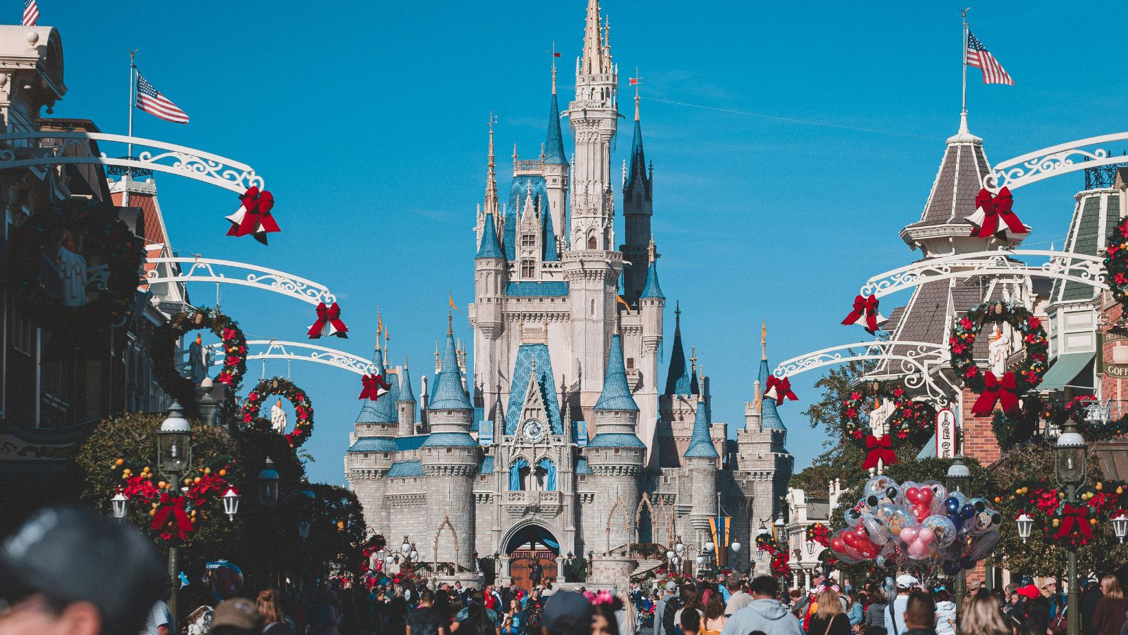 Castle at Disney World, Orlando, Florida.