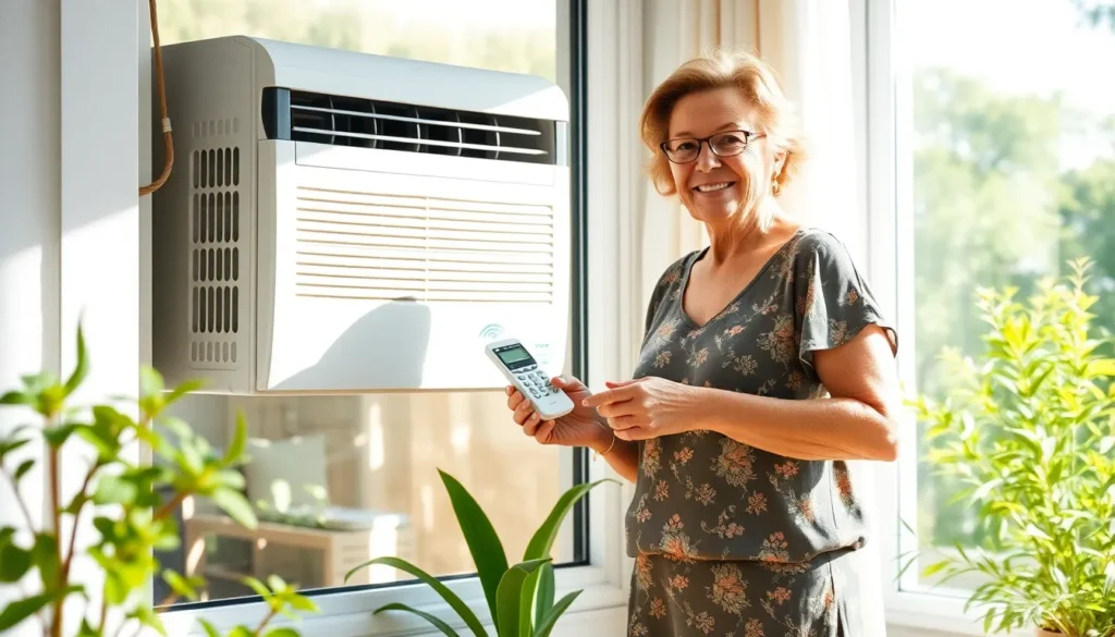 how to turn on uy48lo air conditioner