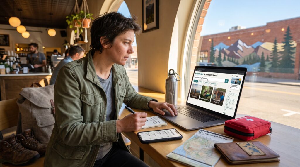 How to Browse Adventure Travel Ideas on FreeWorlder